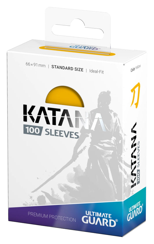 ULTIMATE GUARD KATANA SLEEVES YELLOW (100)