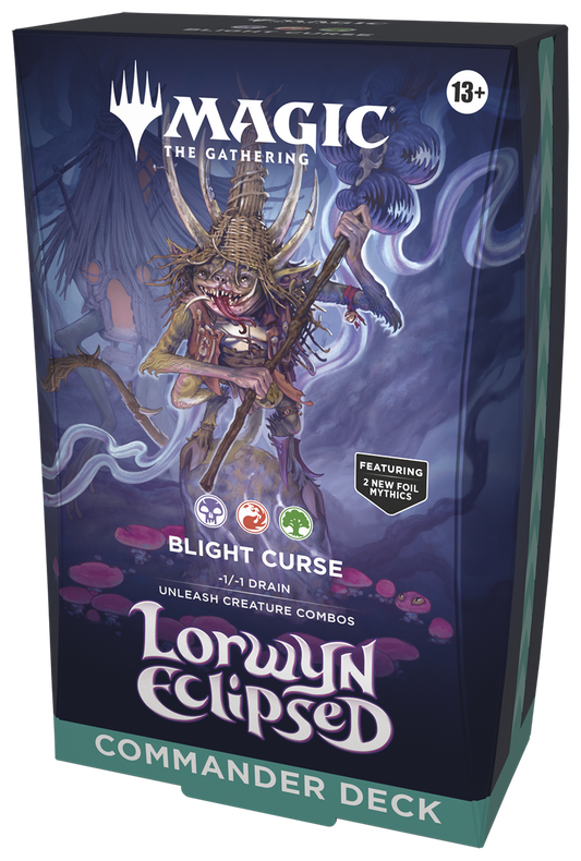 LORWYN ECLIPSED COMMANDER DECK - BLIGHT CURSE