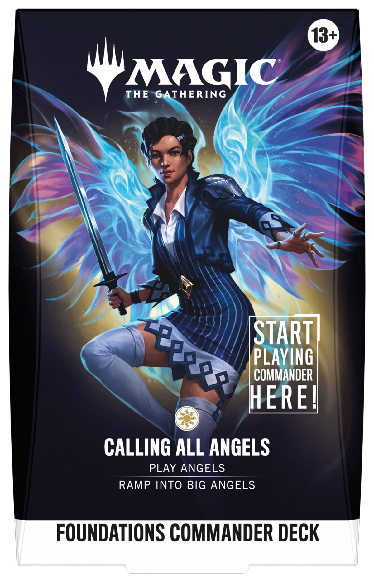 MAGIC: THE GATHERING - FOUNDATIONS COMMANDER DECK - CALLING ALL ANGELS