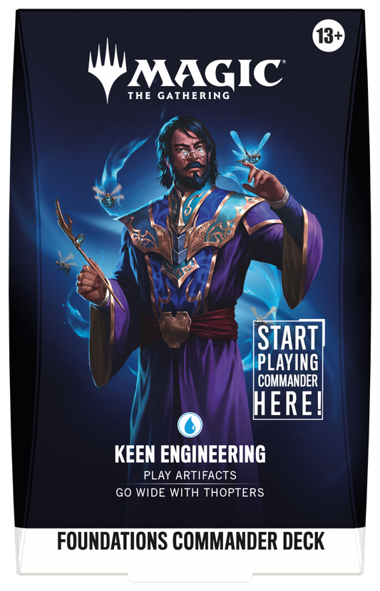 MAGIC: THE GATHERING - FOUNDATIONS COMMANDER DECK - KEEN ENGINEERING