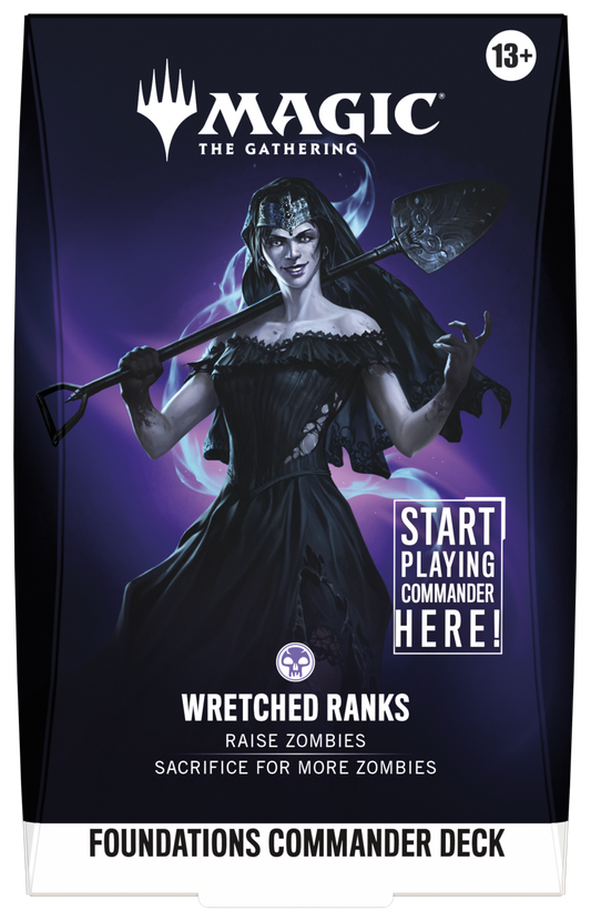 MAGIC: THE GATHERING - FOUNDATIONS COMMANDER DECK - WRETCHED RANKS
