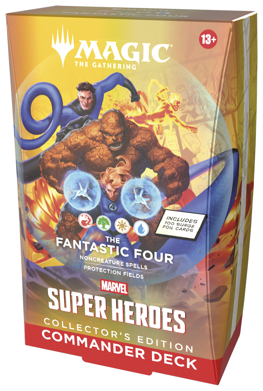 MAGIC: THE GATHERING - MARVEL SUPER HEROES COLLECTORS EDITION COMMANDER DECK - FANTASTIC FOUR