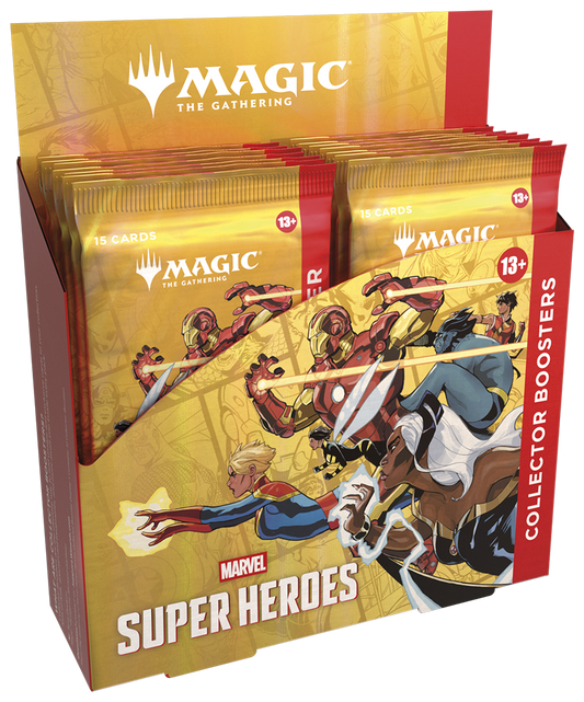 MAGIC: THE GATHERING - MARVEL SUPER HEROES COLLECTOR BOOSTER DISPLAY (12)