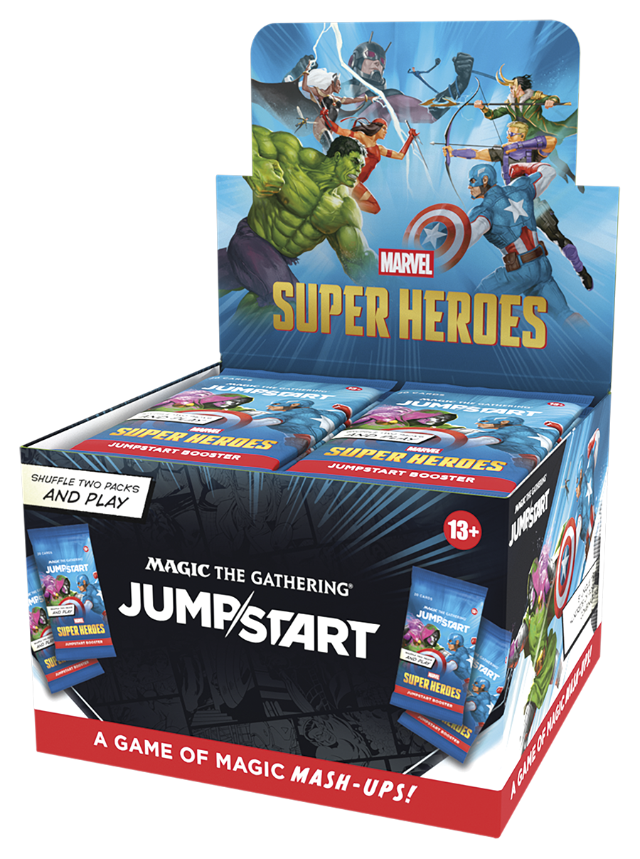 MAGIC: THE GATHERING - MARVEL SUPER HEROES JUMPSTART BOOSTER DISPLAY (24)