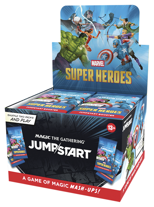 MAGIC: THE GATHERING - MARVEL SUPER HEROES JUMPSTART BOOSTER DISPLAY (24)