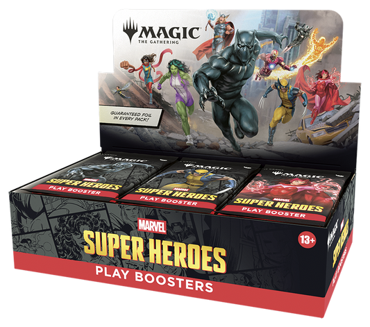MAGIC: THE GATHERING - MARVEL SUPER HEROES PLAY BOOSTER DISPLAY (30)