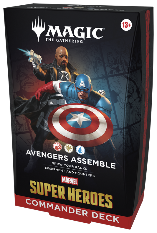 MAGIC: THE GATHERING - MARVEL SUPER HEROES COMMANDER DECK - AVENGER ASSEMBLE
