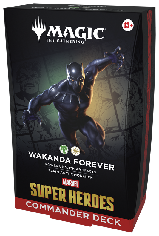 MAGIC: THE GATHERING - MARVEL SUPER HEROES COMMANDER DECK - WAKANDA FOREVER