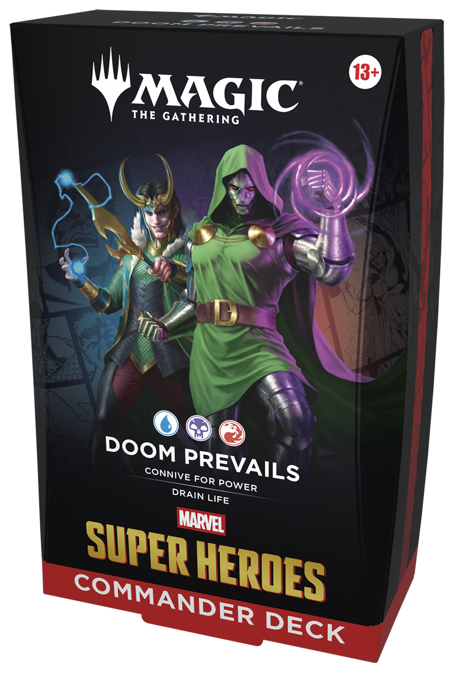 MAGIC: THE GATHERING - MARVEL SUPER HEROES COMMANDER DECK - DOOM PREVAILS