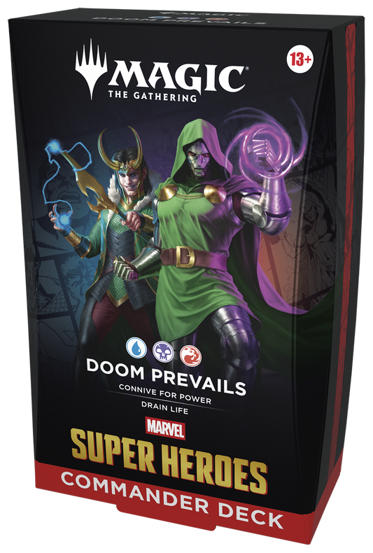MAGIC: THE GATHERING - MARVEL SUPER HEROES COMMANDER DECK - DOOM PREVAILS