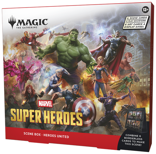 MAGIC: THE GATHERING - MARVEL SUPER HEROES SCENE BOX HEROES UNITED