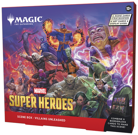 MAGIC: THE GATHERING - MARVEL SUPER HEROES SCENE BOX VILLAINS UNLEASHED