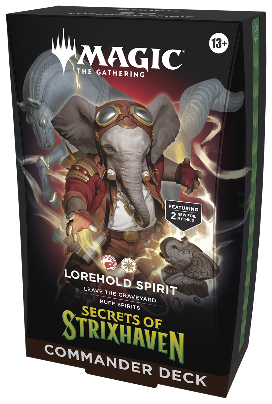 MAGIC: THE GATHERING - SECRETS OF STRIXHAVEN COMMANDER DECK - LOREHOLD SPIRIT