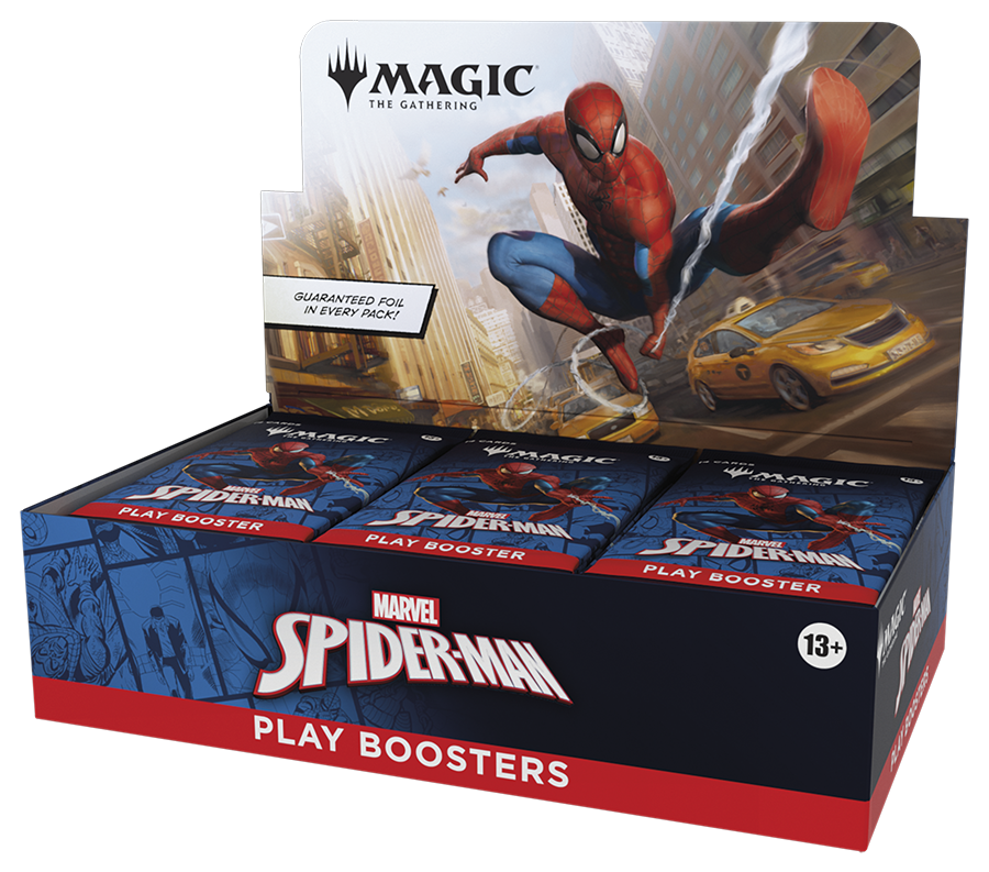 MARVEL'S SPIDER-MAN PLAY BOOSTER DISPLAY