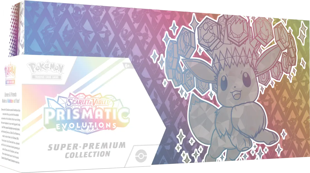 POKÉMON TCG: SV8.5 PRISMATIC EVOLUTIONS SUPER PREMIUM COLLECTION - EEVEE