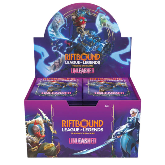 RIFTBOUND: LEAGUE OF LEGENDS TCG – UNLEASHED BOOSTER DISPLAY