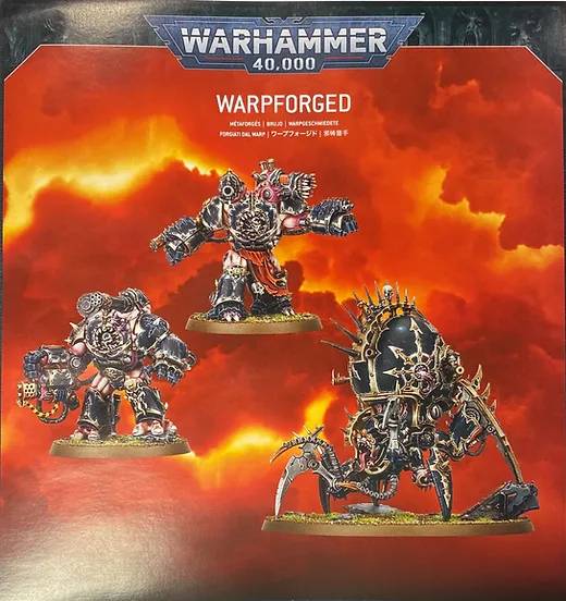CHAOS SPACE MARINES: VENOMCRAWLER AND OBLITERATORS (WARPFORGED)