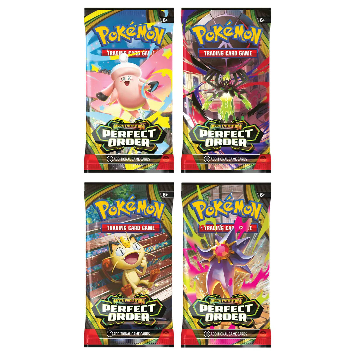 POKÉMON TCG: MEGA EVOLUTION – PERFECT ORDER BOOSTER DISPLAY