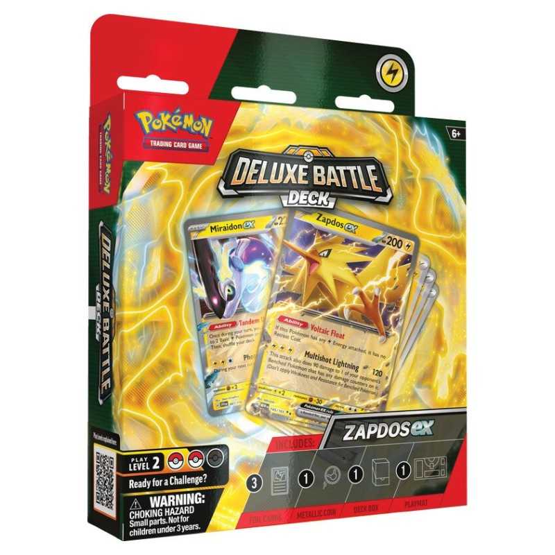 POKEMON TCG : ZAPDOS EX DELUXE BATTLE DECK