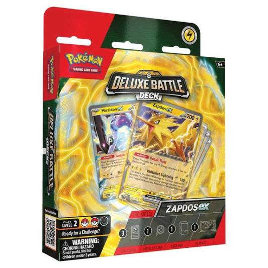 POKEMON TCG : ZAPDOS EX DELUXE BATTLE DECK