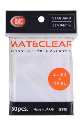 KMC STANDARD SLEEVES CHARACTER GUARD MAT & CLEAR