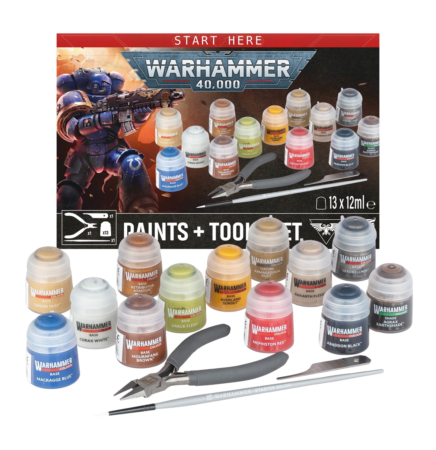 40K PAINTS + TOOLS (ENG)