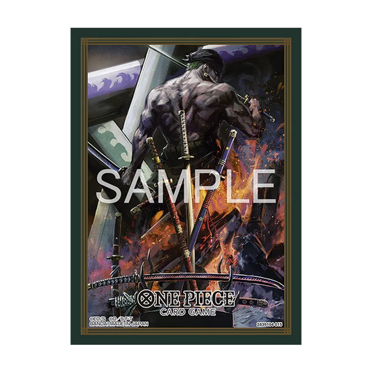 ONE PIECE CARD GAME OFFICIAL SLEEVES 14 - RORONOA ZORO (70)