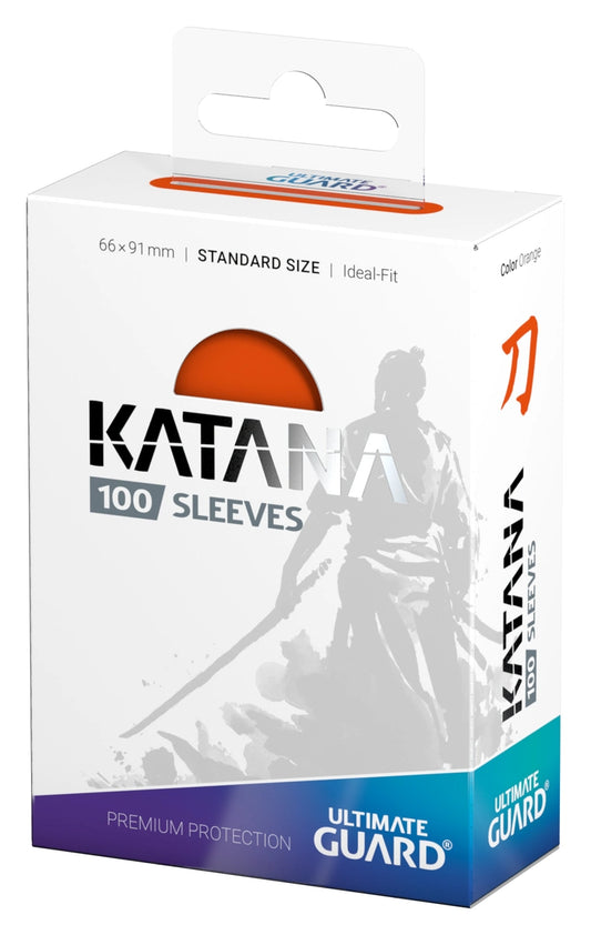 ULTIMATE GUARD KATANA SLEEVES ORANGE (100)