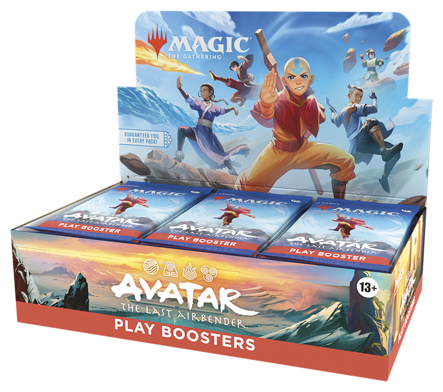 AVATAR THE LAST AIRBENDER PLAY BOOSTER DISPLAY