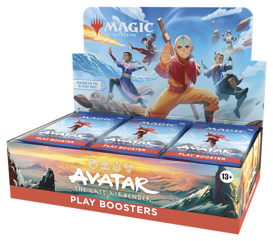 AVATAR THE LAST AIRBENDER PLAY BOOSTER DISPLAY