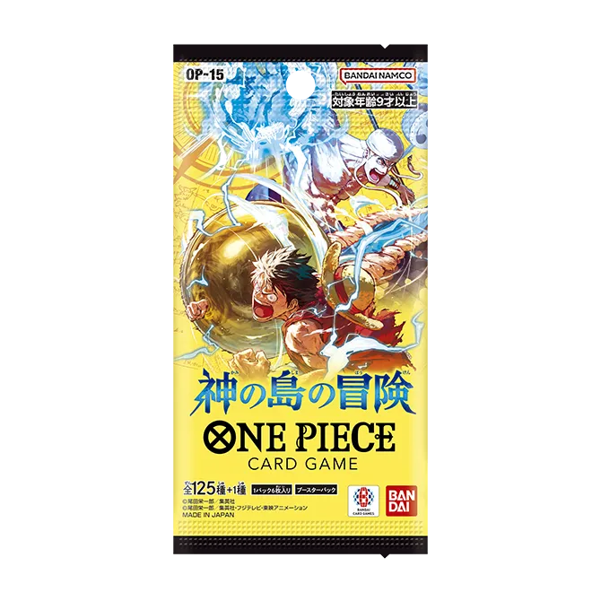 ONE PIECE CARD GAME -  ADVENTURE ON KAMI'S ISLAND BOOSTER PACK [OP-15] (JAPANSK VERSION)