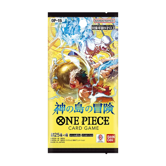 ONE PIECE CARD GAME -  ADVENTURE ON KAMI'S ISLAND BOOSTER PACK [OP-15] (JAPANSK VERSION)