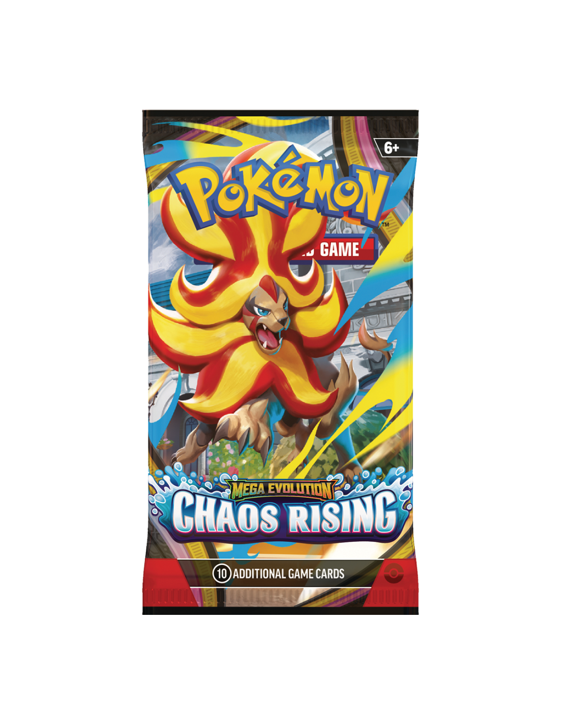 POKEMON TCG: MEGA EVOLUTION – CHAOS RISING BOOSTER PACK