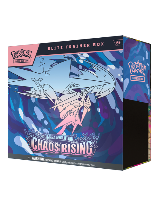 POKEMON TCG: MEGA EVOLUTION – CHAOS RISING ELITE TRAINER BOX