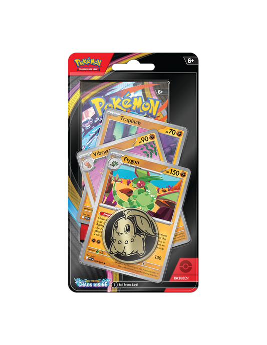 POKEMON TCG: MEGA EVOLUTION – CHAOS RISING PREMIUM CHECKLANE BLISTER