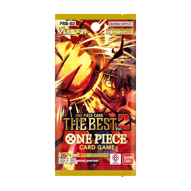 ONE PIECE CARD GAME - THE BEST VOL.2 PREMIUM BOOSTER [PRB-02] (JAPANSK VERSION)
