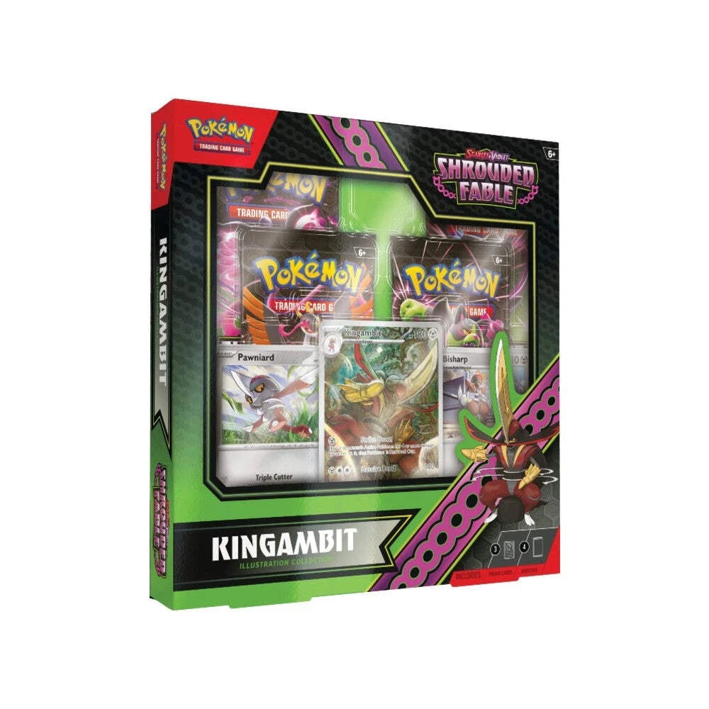 POKEMON TCG: SCARLET & VIOLET – SHROUDED FABLE KINGAMBIT ILLUSTRATION COLLECTION
