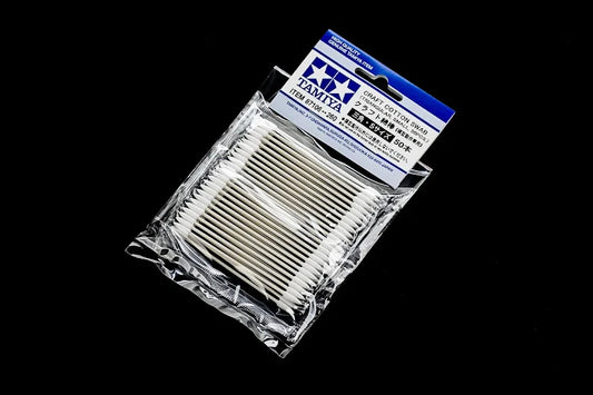 TAMIYA CRAFT COTTON SWAB, TRIANGULAR, SMALL (50PCS)